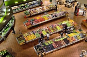 produse ecologice din supermarket